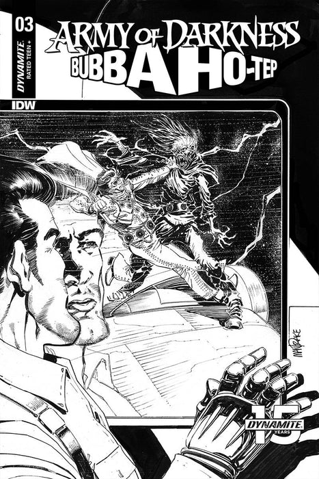 Army of Darkness Bubba Hotep (2019) #3 (1:30 MANDRAKE B&W INCV)