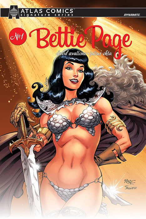 Bettie Page Unbound (2019) #1 (ATLAS AVALLONE SGN ED)