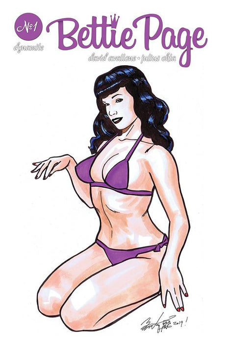 Bettie Page Unbound (2019) #1 (BRIAN KONG RMRK ED)