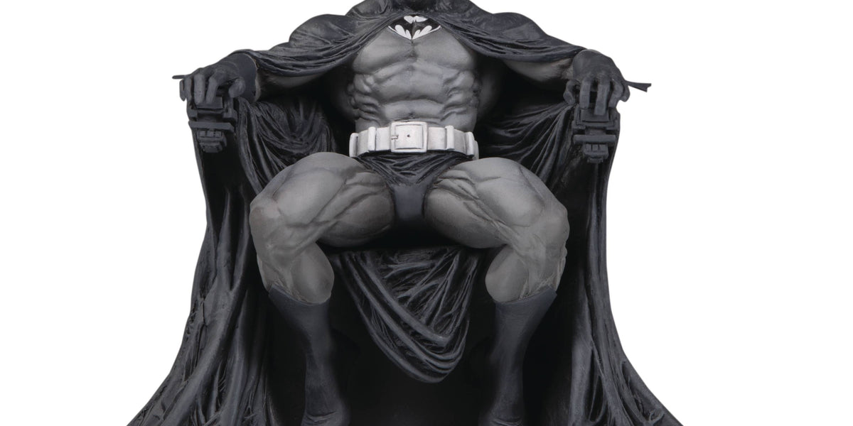 BATMAN BLACK AND WHITE BY MARC SILVESTRI STATUE — Impulse Creations Comics  & Collectibles