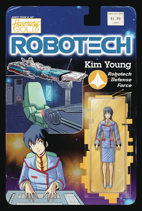 Robotech (2017) #20 (COVER B ACTION FIGURE VAR)