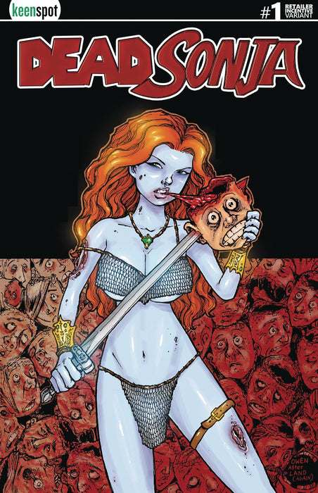 DEAD SONJA #1 CVR E 1:5 SPLAT QUEEN VARIANT