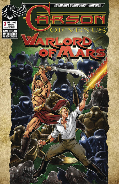 Carson of Venus Warlord of Mars (2019) #1 (WARRIORS COVER MESARCIA)