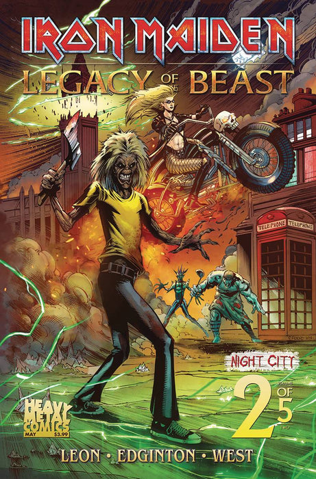 Iron Maiden Legacy of the Beast Volume 2 (2019) #2 (COVER A TBD)