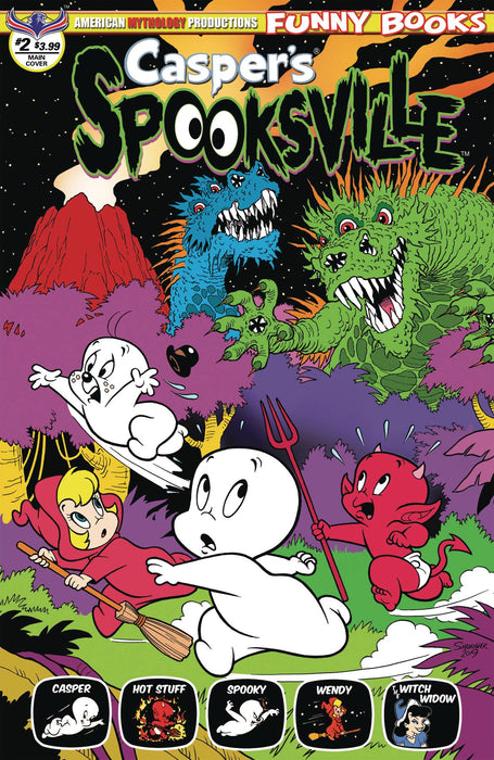 CASPERS SPOOKSVILLE #2 (OF 4) SHANOWER MAIN CVR (C: 0-1-0)