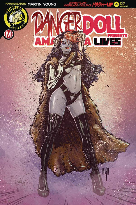 Danger Doll Squad Presents Amalgama Lives (2019) #4 (COVER E ACTION FIGURE)