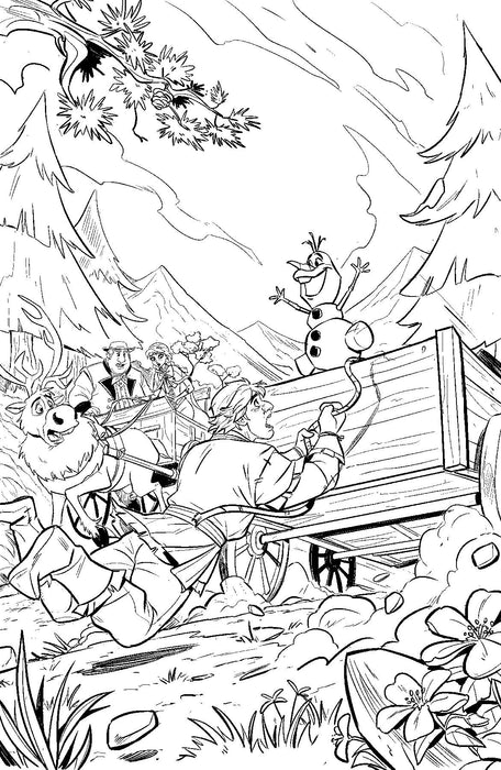Disney Frozen Reunion Road (2019) #3 (COVER B RUSSO)