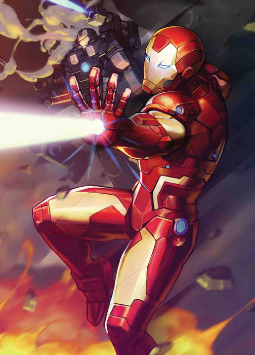 Tony Stark Iron Man (2018) #12 (NEXON MARVEL BATTLE LINES VAR)