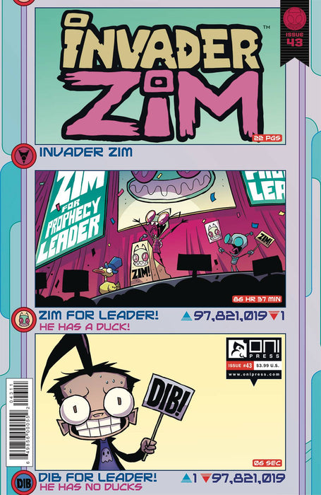 Invader Zim (2015) #43 (COVER A)