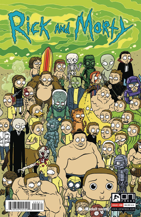 Rick & Morty (2015) #50 (COVER C HORAK MORTY CONNECTING)