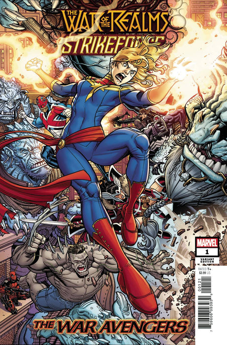 War of the Realms Strikeforce War Avengers (2019) #1 BRADSHAW VAR