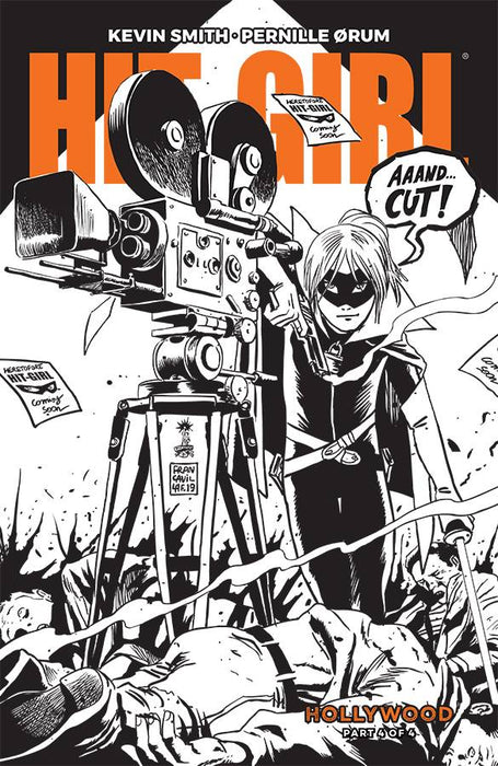 Hit-Girl Season Two (2019) #4 (COVER B B&W FRANCAVILLA)