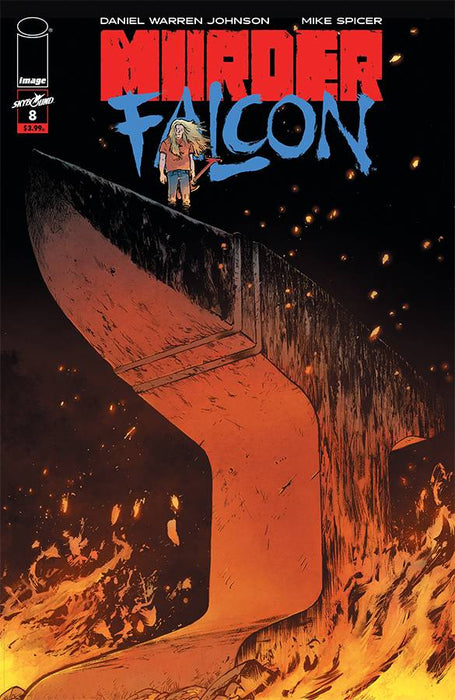 Murder Falcon (2018) #8 (COVER A JOHNSON & SPICER)