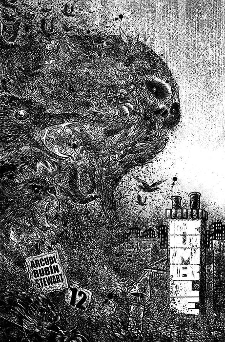 Rumble (2017) #12 (COVER A B&W RUBIN)