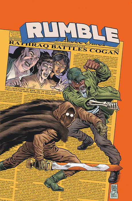 Rumble (2017) #12 (COVER B JONES NOWLAN & STEWART)
