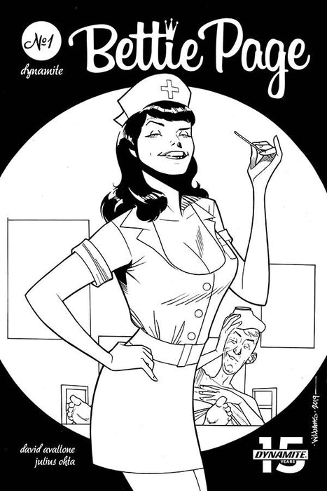 Bettie Page Unbound (2019) #2 (1:20 WILLIAMS B&W INCV)