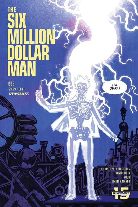 Six Million Dollar Man (2019) #3 (COVER A WALSH)