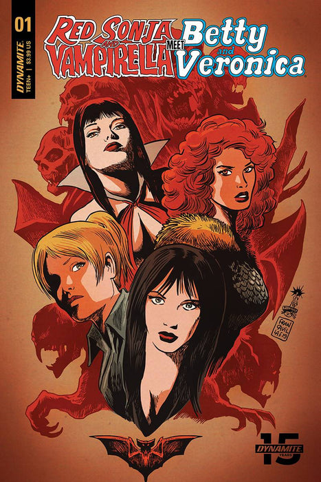 Red Sonja & Vampirella Betty & Veronica (2019) #1 (COVER B FRANCAVILLA)