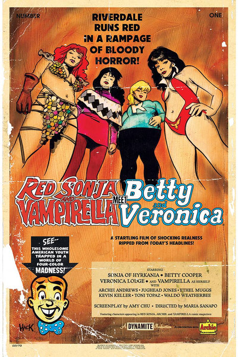 Red Sonja & Vampirella Betty & Veronica (2019) #1 (COVER C HACK)