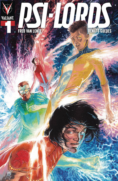 Psi-Lords (2019) #1 (COVER E 1:250 VARIANT COSMIC METAL COVER)