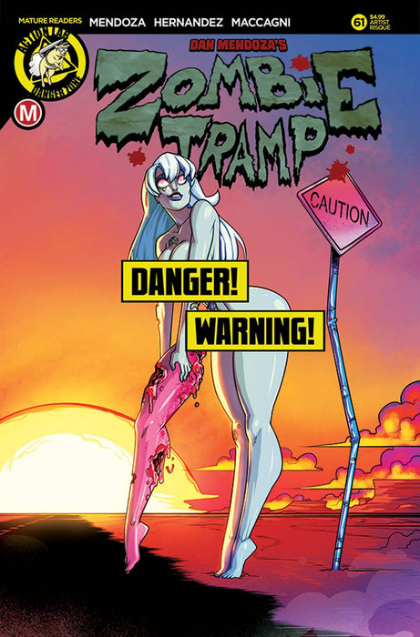 Zombie Tramp (2014) #61 (COVER D FEDERHENN RISQUE LTD ED)