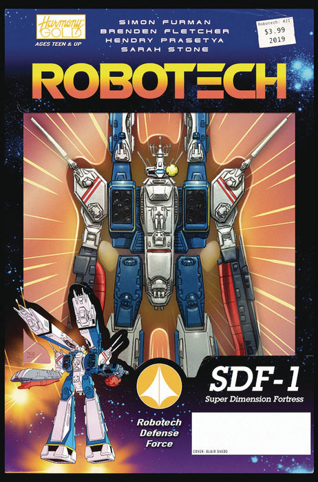 Robotech (2017) #21 (COVER B VEHICLE ACTION FIGURE VAR)