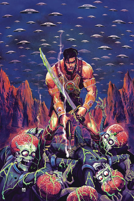 Warlord of Mars Attacks (2019) #1 (MARC D`ALFONSO VIRGIN COVER)