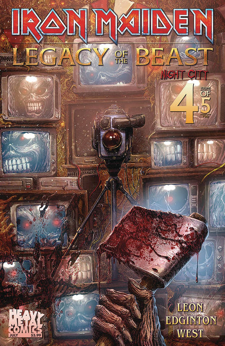 Iron Maiden Legacy of the Beast Volume 2 (2019) #4 CVR A