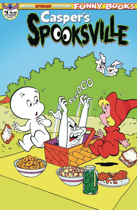 Caspers Spooksville (2019) #4 (RETRO ANIMATION LTD ED CVR)
