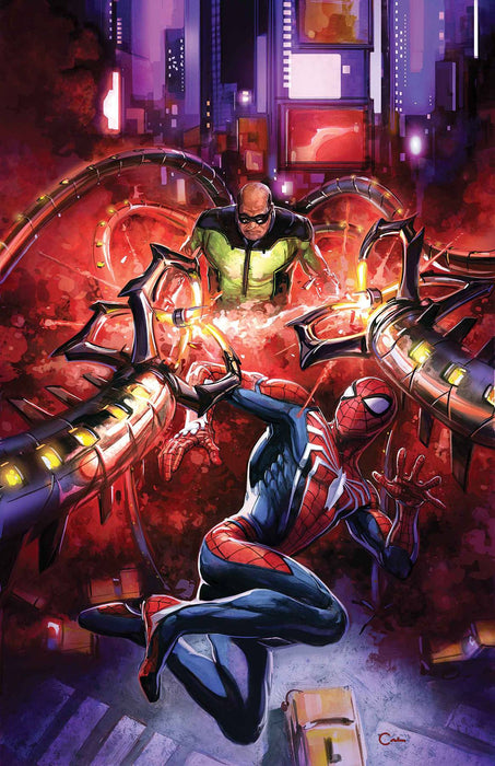 Marvels Spider-Man City at War (2019) #5 (Clayton Crain Cover)