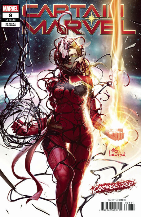 Captain Marvel (2019) #8 (INHYUK LEE CARNAGE-IZED VAR)