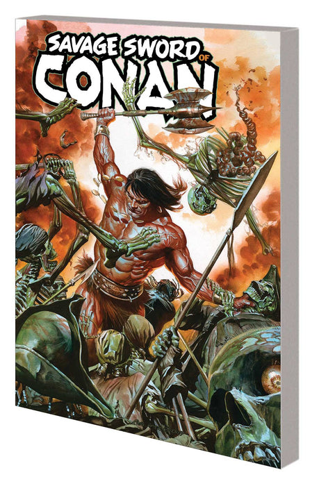 SAVAGE SWORD OF CONAN TP VOL 01 CULT OF KOGA THUN B&W DM VAR