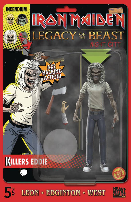 Iron Maiden Legacy of the Beast Volume 2 (2019) #5 CVR B