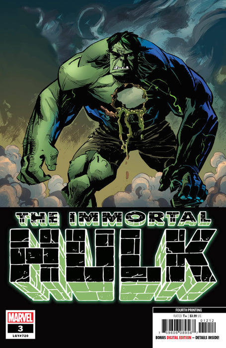 Immortal Hulk (2018) #3 (4th Print Brown Variant)