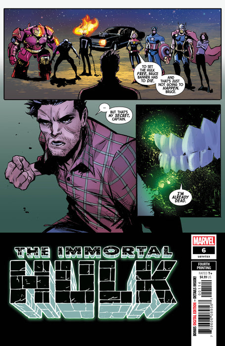 Immortal Hulk (2018) #6 (4th Print Garbett Variant)