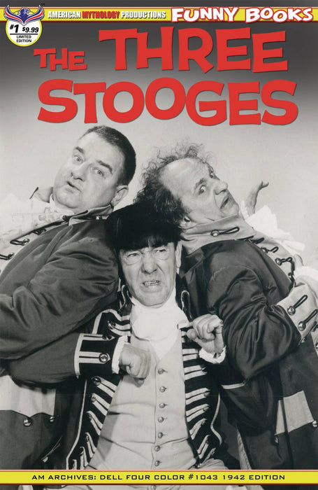 Three Stooges Four Color 1942 (2019) #1 (LTD ED B&W PHOTO CVR)
