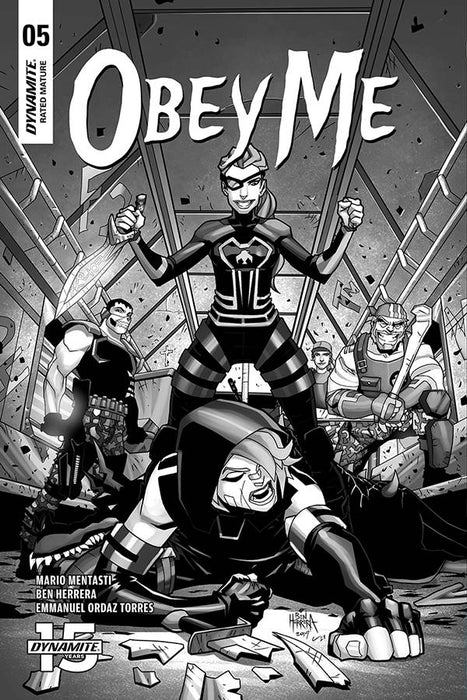 Obey Me (2019) #5 (1:10 HERRERA B&W A INCV)