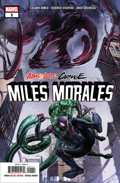 Absolute Carnage Miles Morales (2019) #1 (Signed by Clayton Crain)