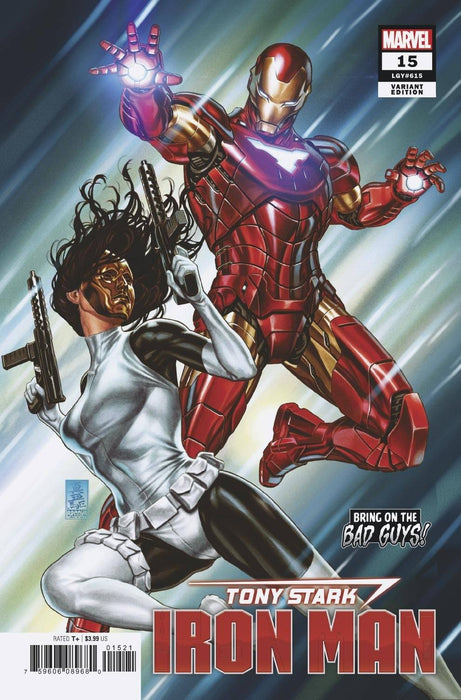 Tony Stark Iron Man (2018) #15 (BROOKS BOBG VAR)