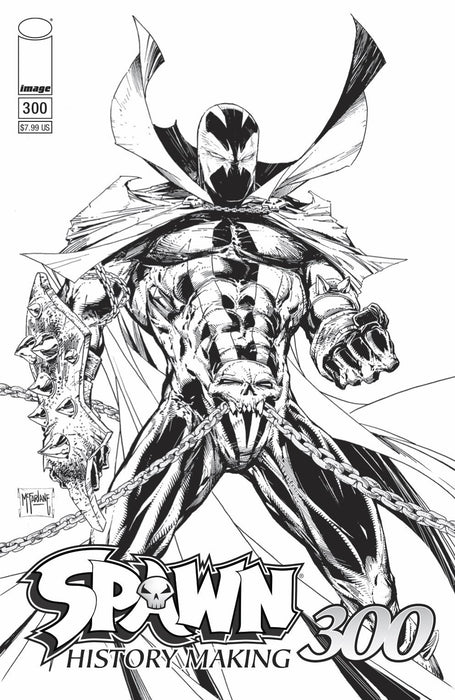 Spawn (1992) #300 (CVR B B&W MCFARLANE)