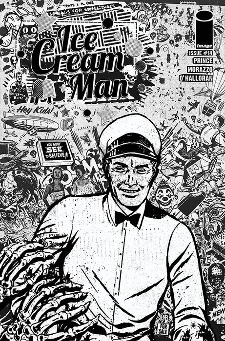 Ice Cream Man (2018) #14 (CVR B B&W RENTLER)