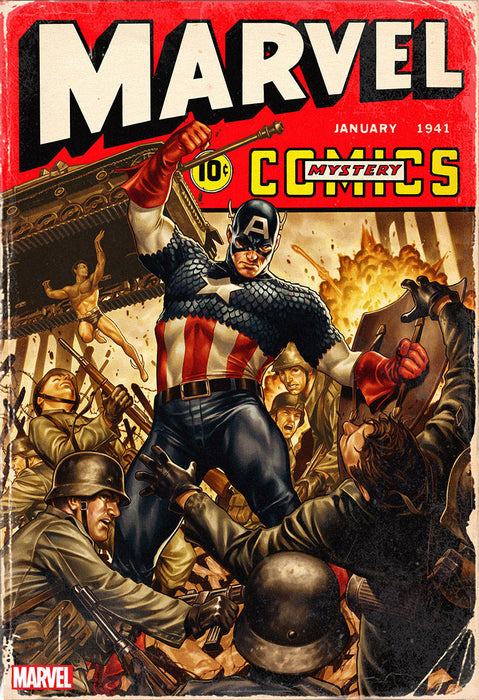 MARVEL COMICS #1000 BROOKS 40S VAR