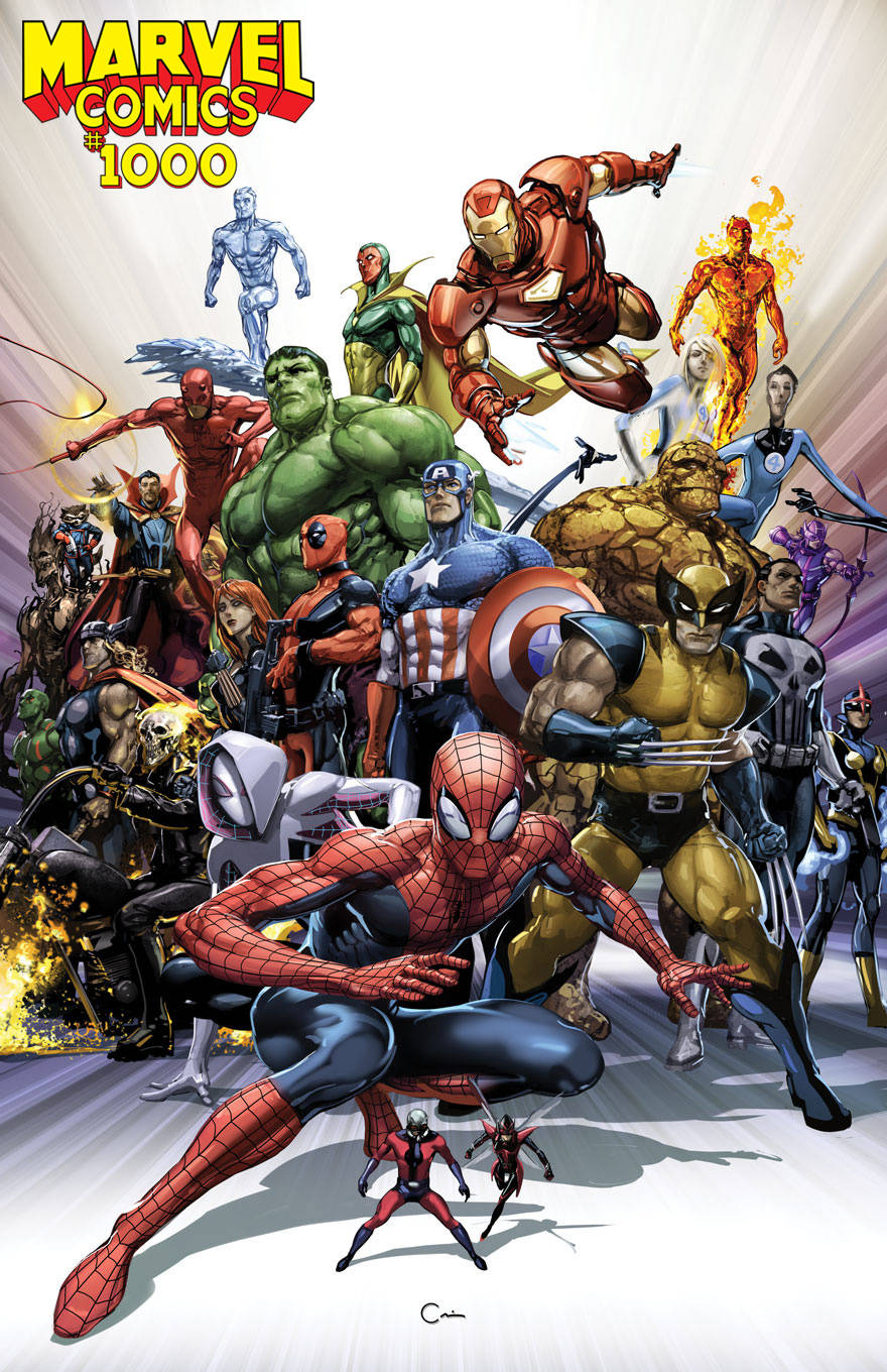 MARVEL COMICS #1000 1:50 CRAIN VAR