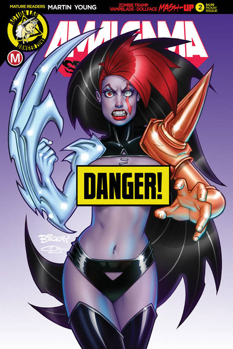 Amalgama Space Zombie (2019) #2 (CVR F MCKAY RISQUE)