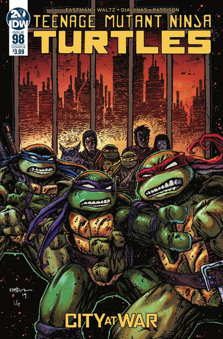 Teenage Mutant Ninja Turtles (2011) #98 (CVR B EASTMAN)