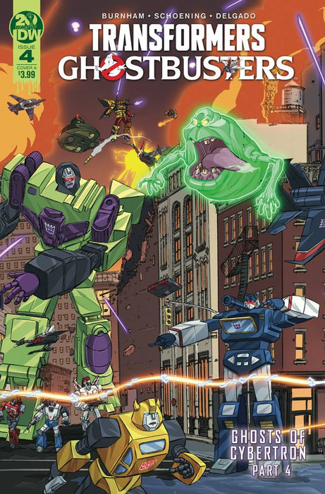 Transformers Ghostbusters (2019) #4 (CVR A SCHOENING)