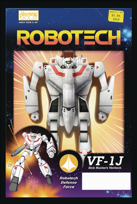 Robotech (2017) #24 (CVR B VEHICLE ACTION FIGURE VAR)