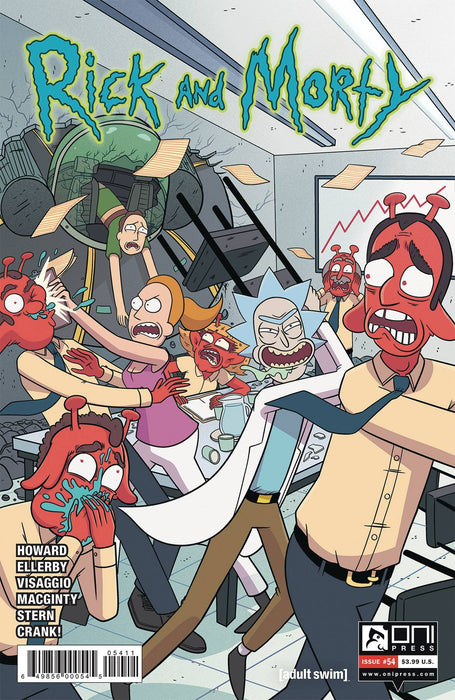 Rick & Morty (2015) #54 (CVR A ELLERBY)