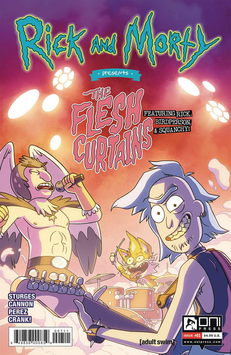 Rick & Morty Prsents Flesh Curtains (2019) #1 (CVR A CANNON)
