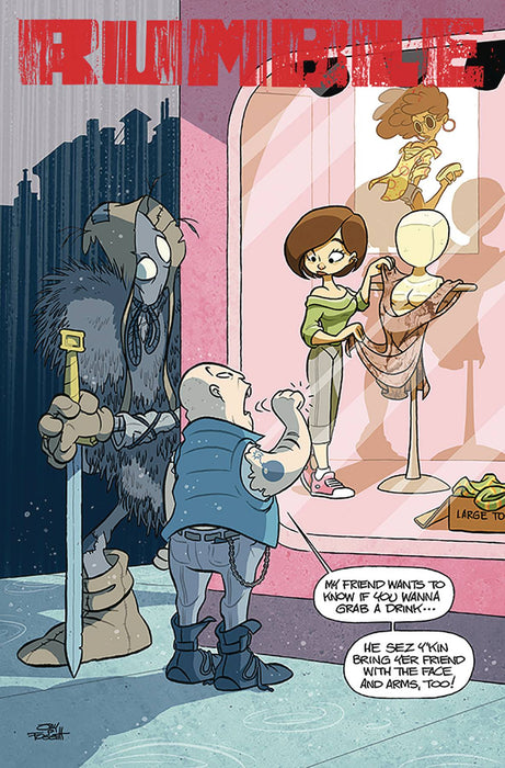Rumble (2017) #16 (CVR B FOSGITT)